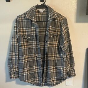 Old navy the boyfriend shirt flannel